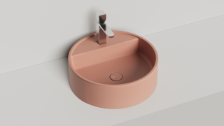 Накладная раковина Salini Armonia Top 02 S-Sense 130117GRF 45см RAL полностью